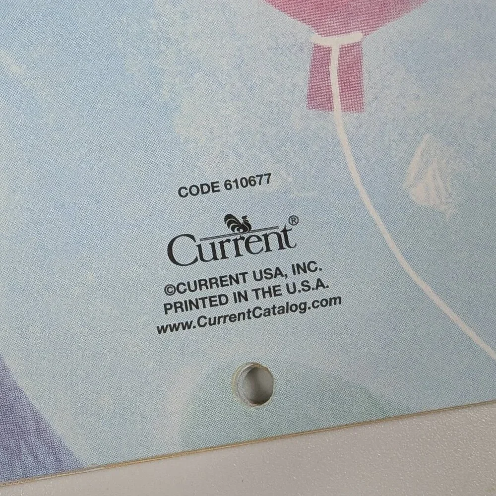 Vintage Current Just for Birthdays Monthly Birthday/Anniversary Tracker